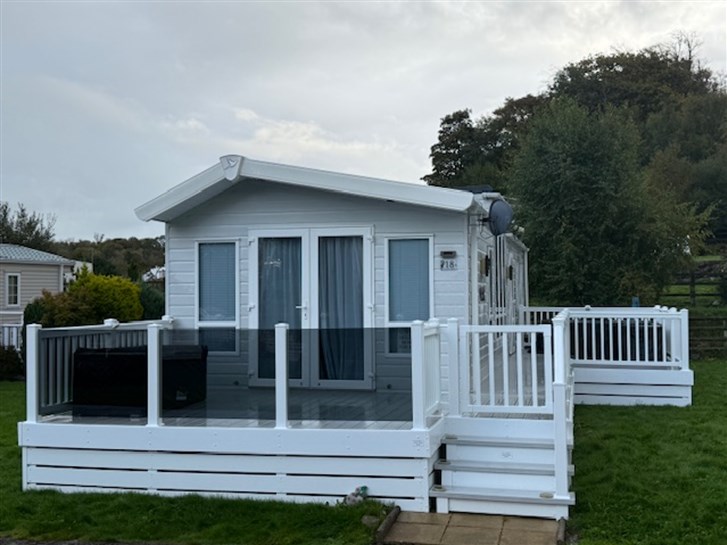 Used BK Bluebird Linea 2015 2 bedroom caravan for sale £35,000.00