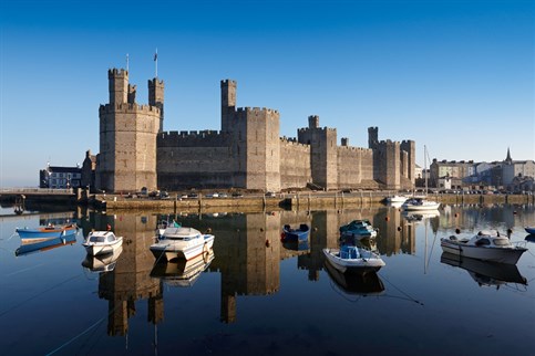 Caernarfon Castle, UNESCO World Heritage site