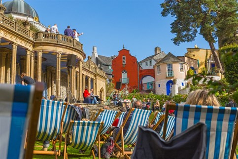 Portmeirion, Italianate village near Porthmadog