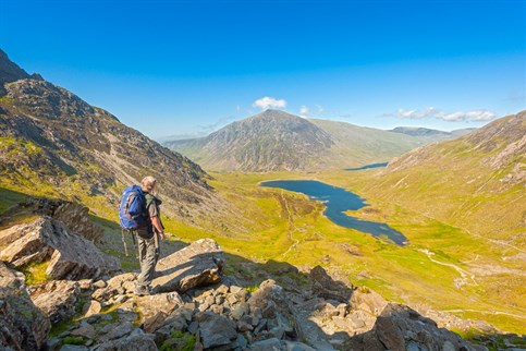 The mountain of Snowdonia